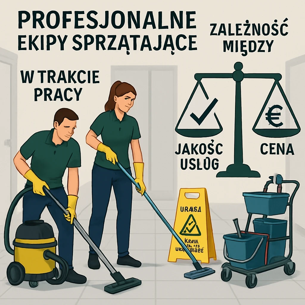 Jakie czynniki najczęściej wpływają na cennik usług firmy sprzątającej?